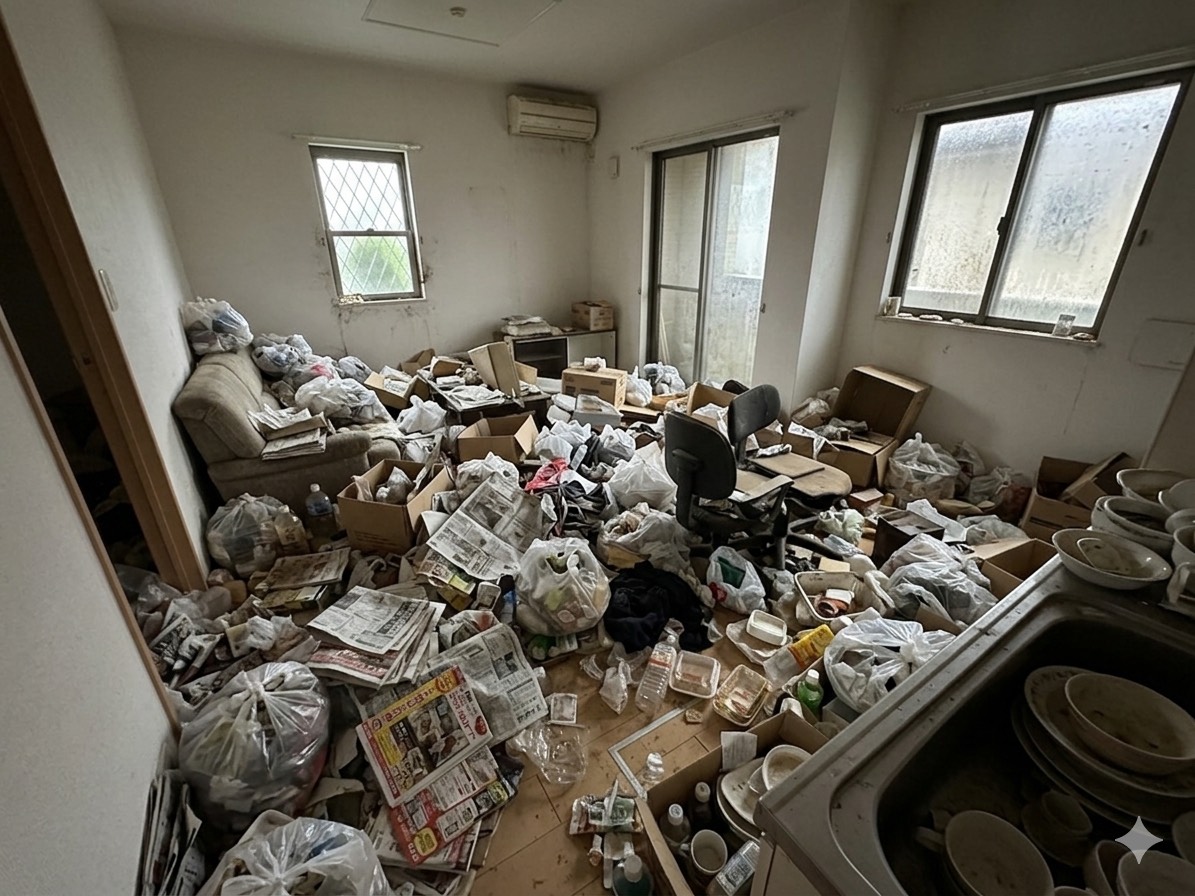 ゴミ屋敷の片付け